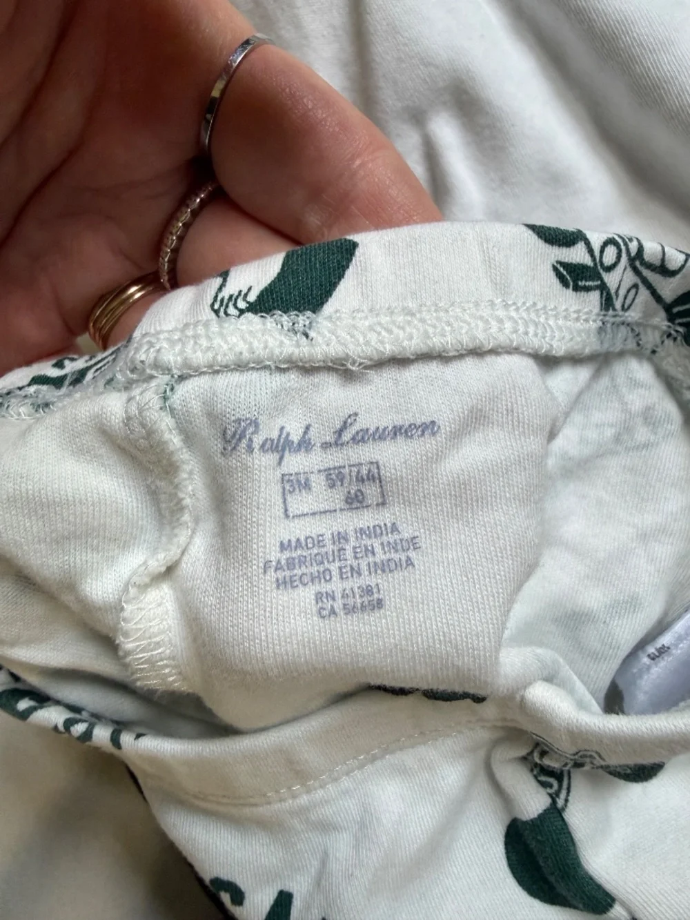 Ralph Lauren Baby Polo Onesie with Footie Pants